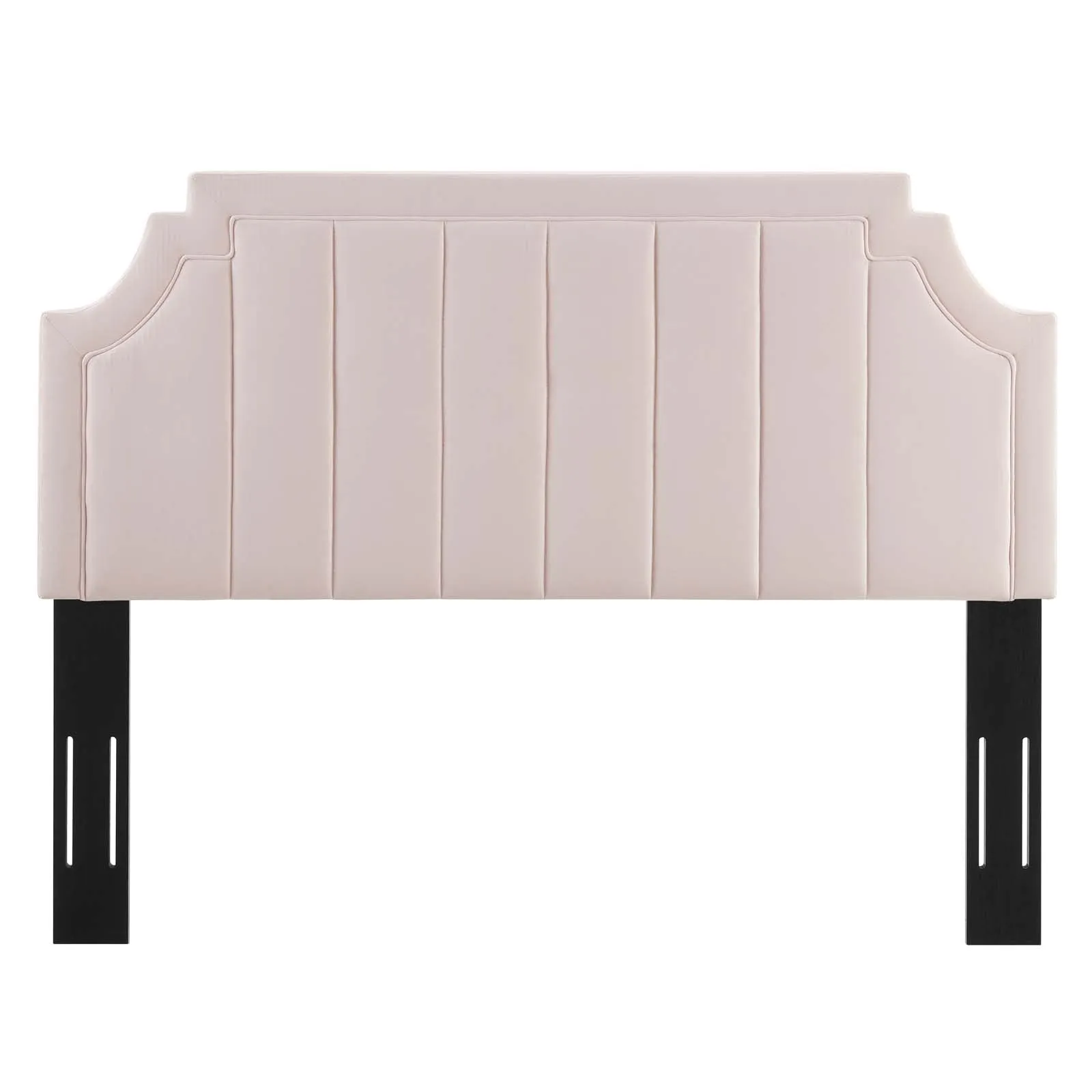 Alyona Channel Tufted Performance Velvet Headboard