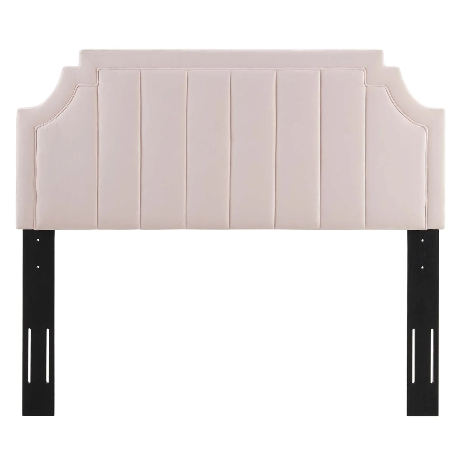 Alyona Channel Tufted Performance Velvet Headboard