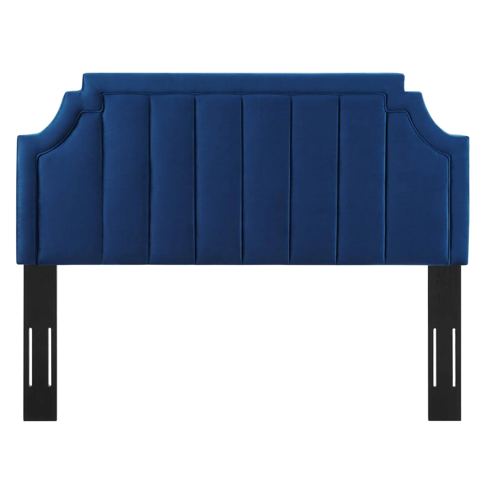 Alyona Channel Tufted Performance Velvet Headboard