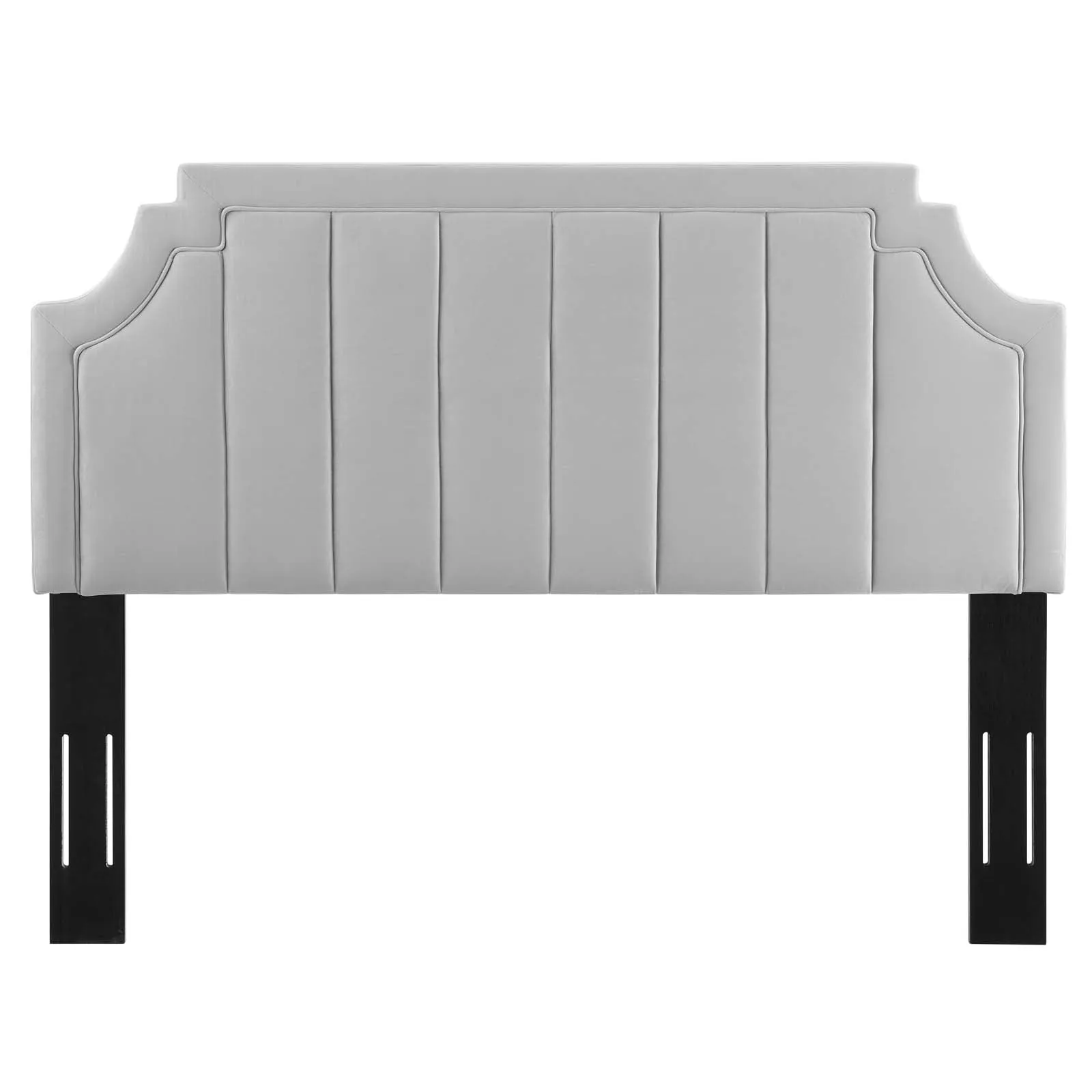 Alyona Channel Tufted Performance Velvet Headboard