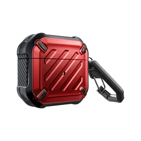 Apple AirPods 3 Unicorn Beetle PRO Rugged Case-Metallic Red