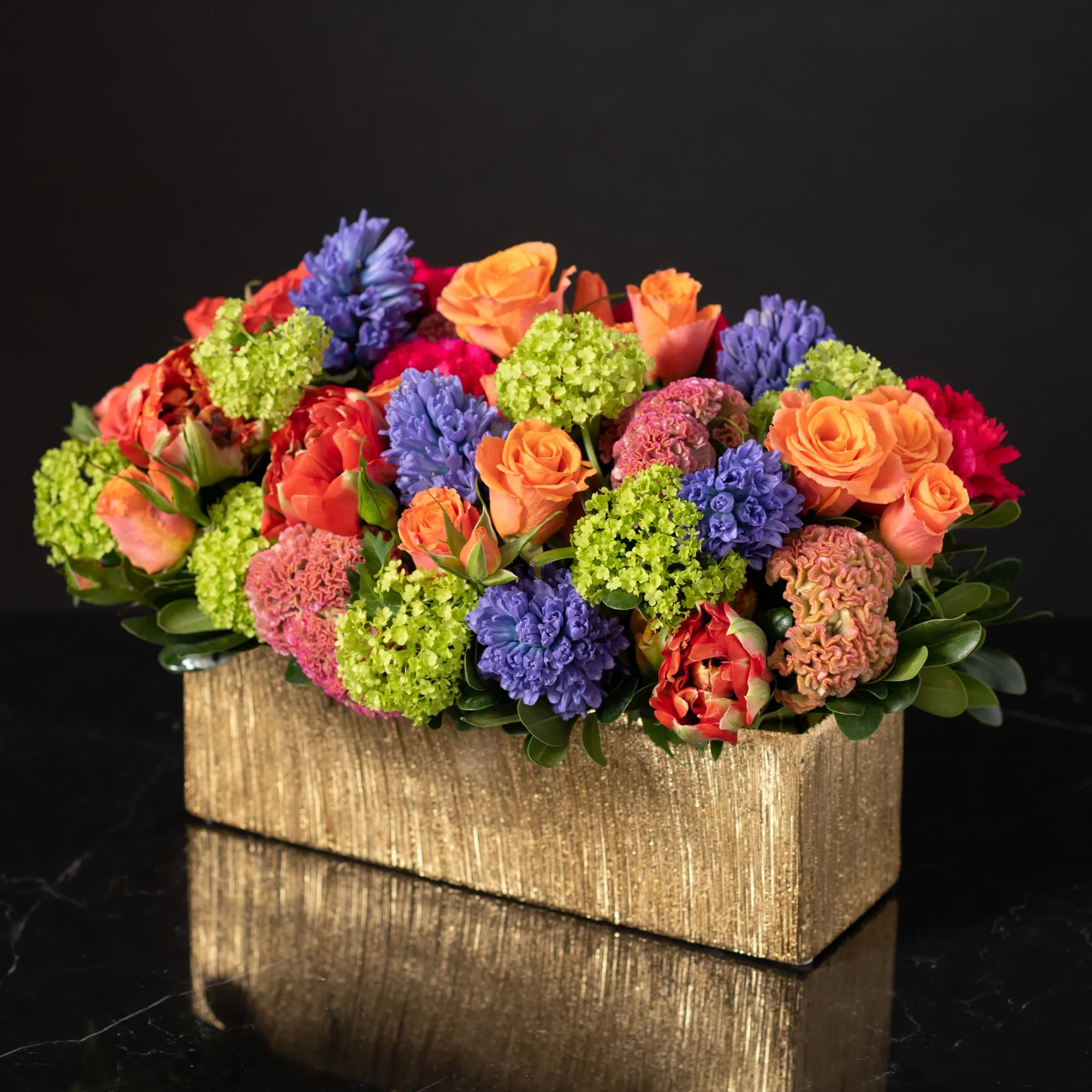 Bloom Bold Long Centerpiece