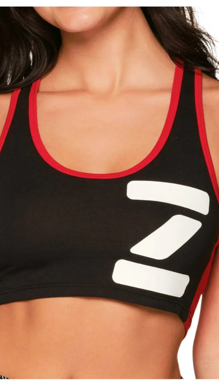 Bold Beat Crop Racerback