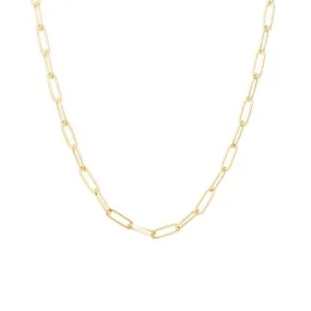 Bold Paperclip Chain Necklace