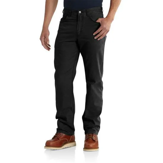 Closeout Rugged Flex Rigby 5-Pocket Work Pant (Black)