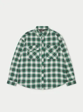 COPYRIGHT CHECK RELAXED SHIRT - GREEN