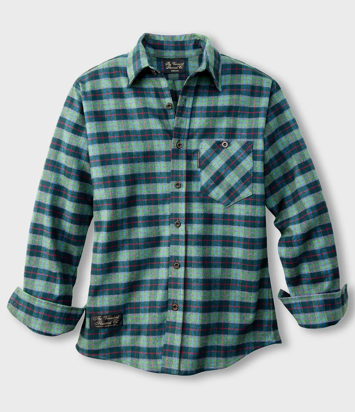 Fitted Flannel Shirt - Montana