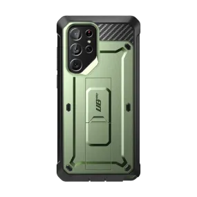 Galaxy S22 Ultra Unicorn Beetle PRO Rugged Case-Dark Green