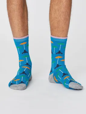 Gaming Socks - Bright Blue