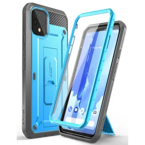 Google Pixel 4 XL Unicorn Beetle Pro Rugged Holster Case-Blue