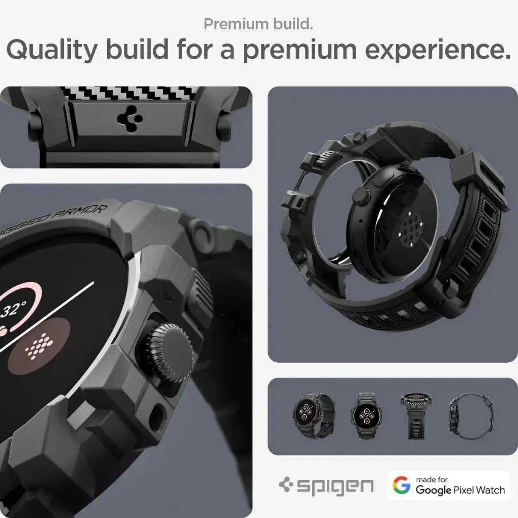 Google Pixel Watch 3 (45mm) Case Rugged Armor Pro