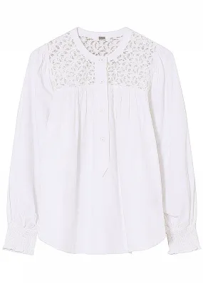 Gustav Mira Shirt 52612 Skjorte - Bright White