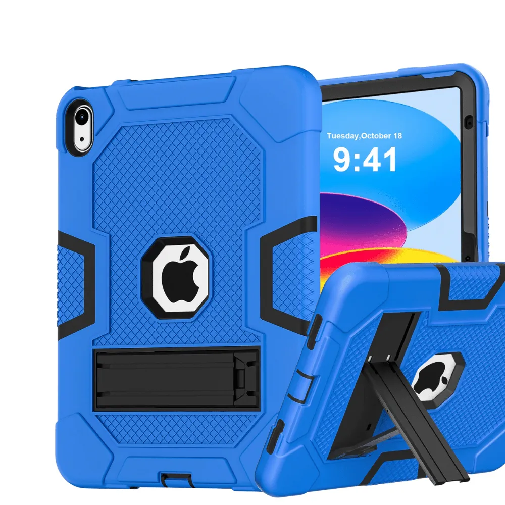 Inflexio Heavy Duty Rugged iPad Case With Built-in Kickstand