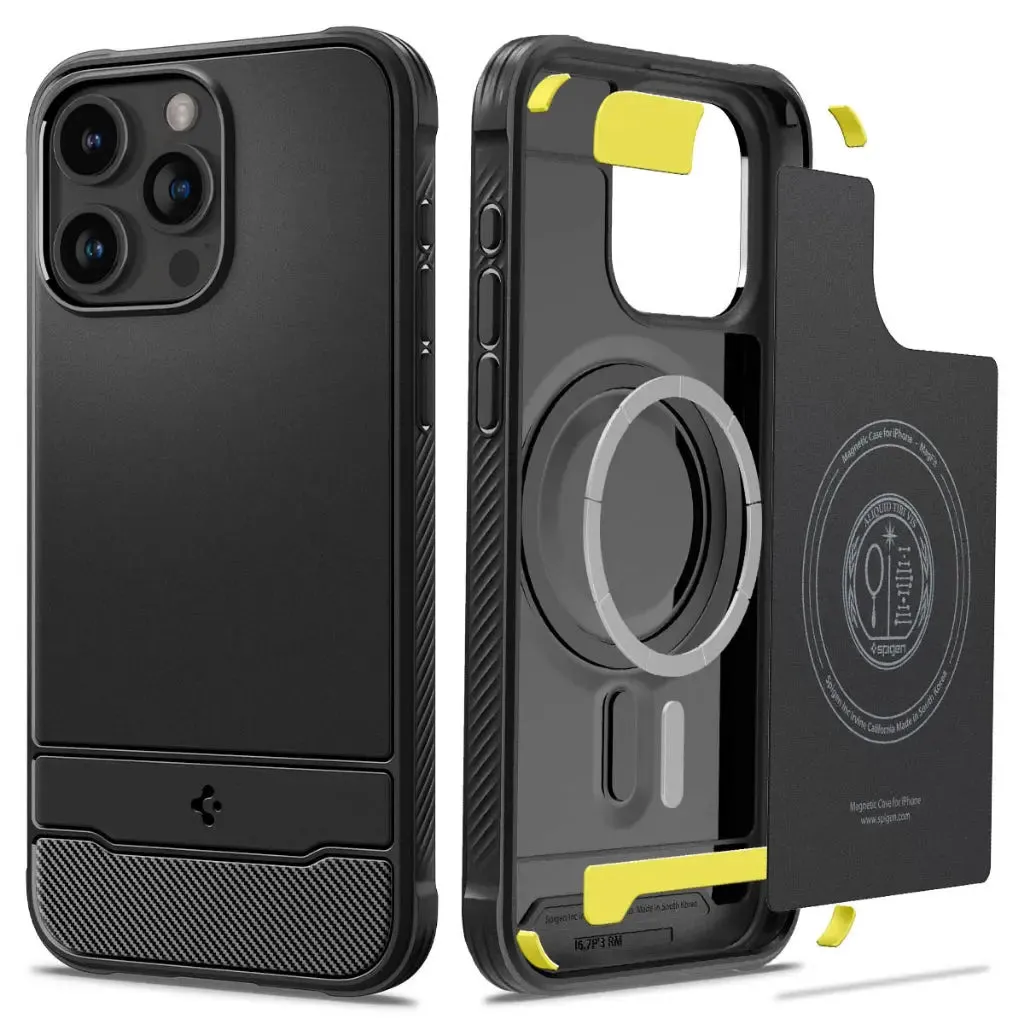 iPhone 15 Pro Max Case Rugged Armor Magfit Magsafe Case