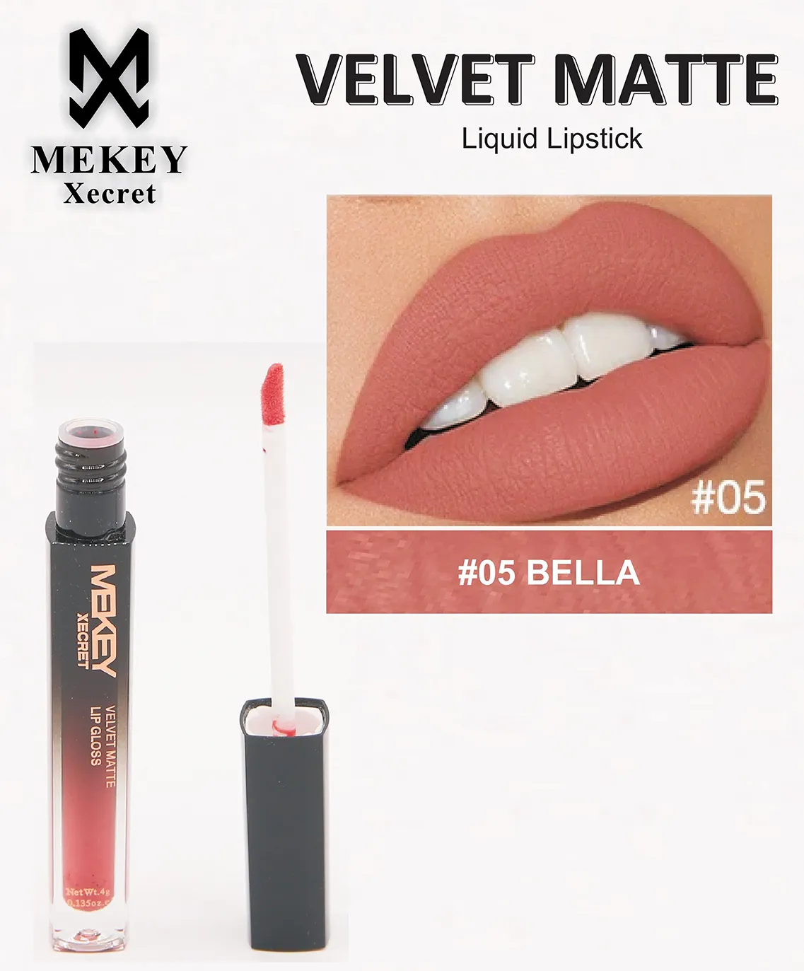 Mekeyxecret Velvet Matte Lip Gloss