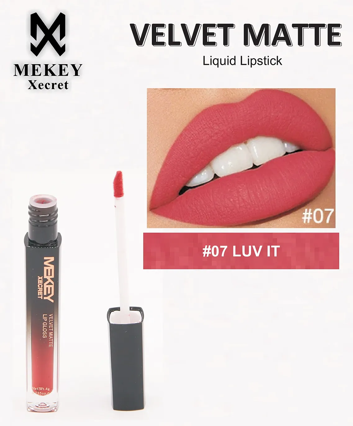 Mekeyxecret Velvet Matte Lip Gloss