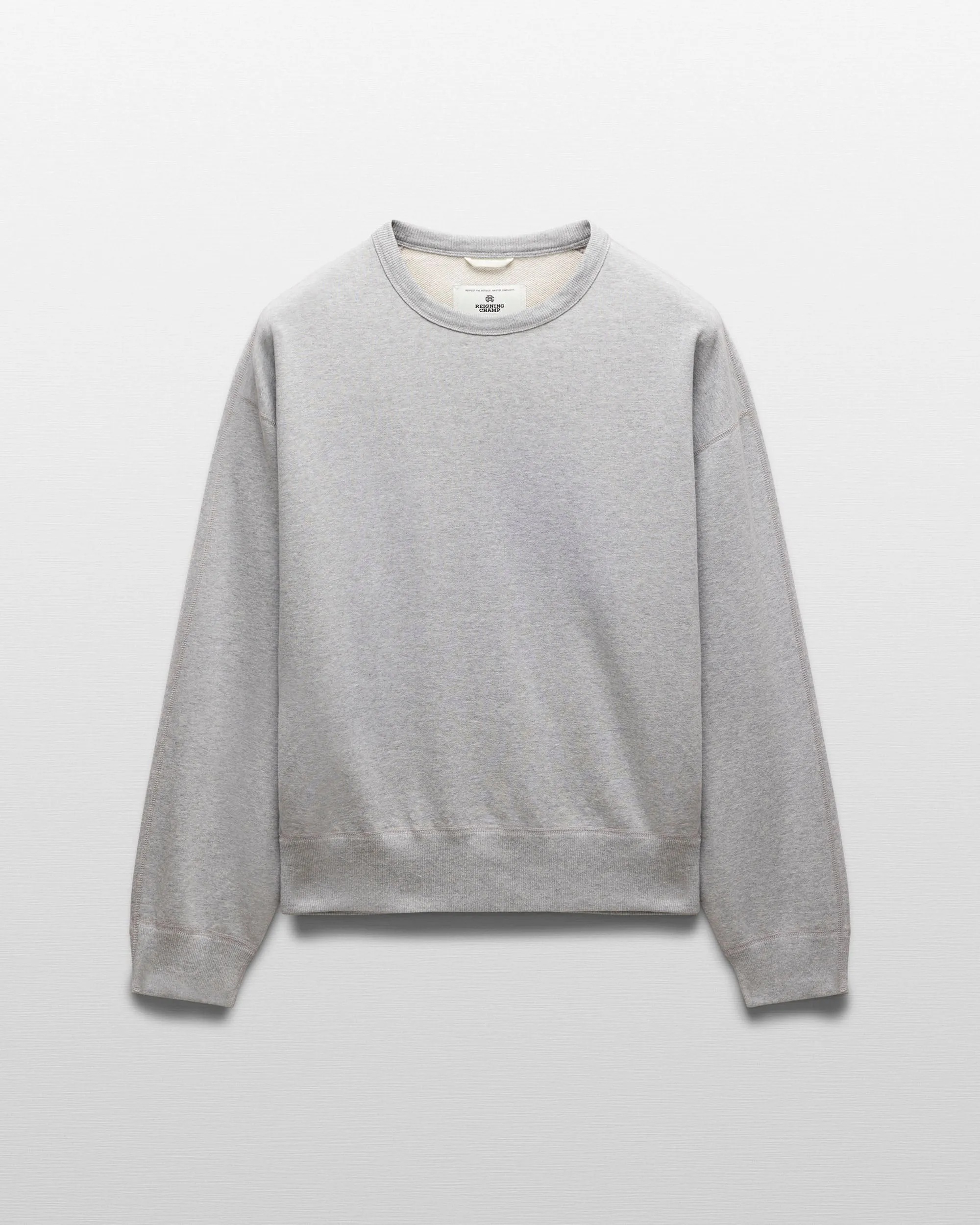 Midweight Terry Relaxed Crewneck