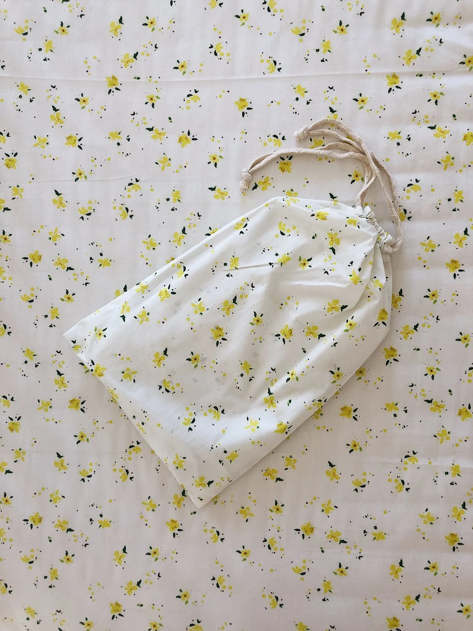 Organic Petal Fitted Cot Sheet