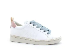 PAN CHIC Sneaker Pelle Neoprene White Neon Pink P01W2200100175