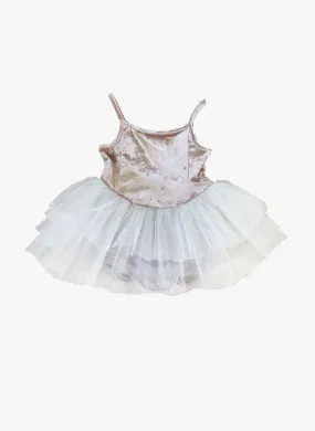 Petite Hailey Velvet Leotard Tutu