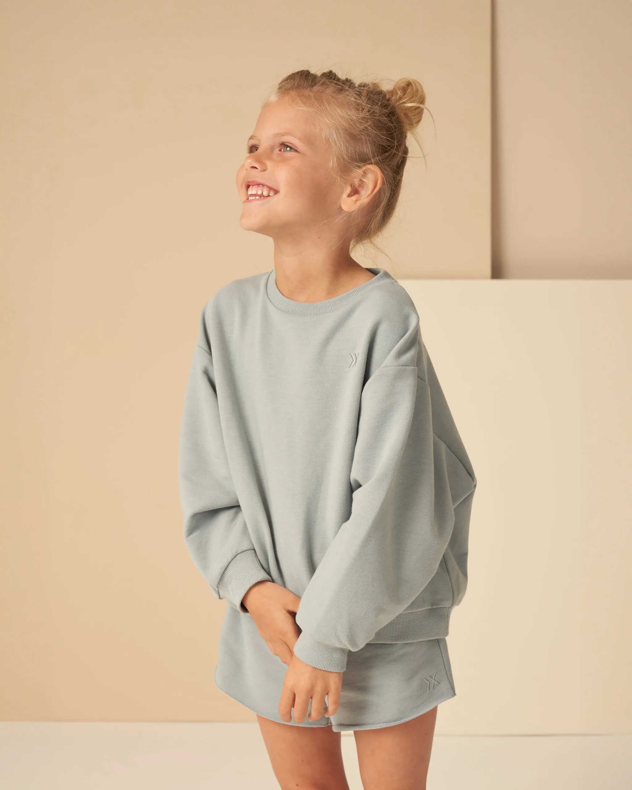 Play by Rylee & Cru Relaxed Sweatshirt - Blue