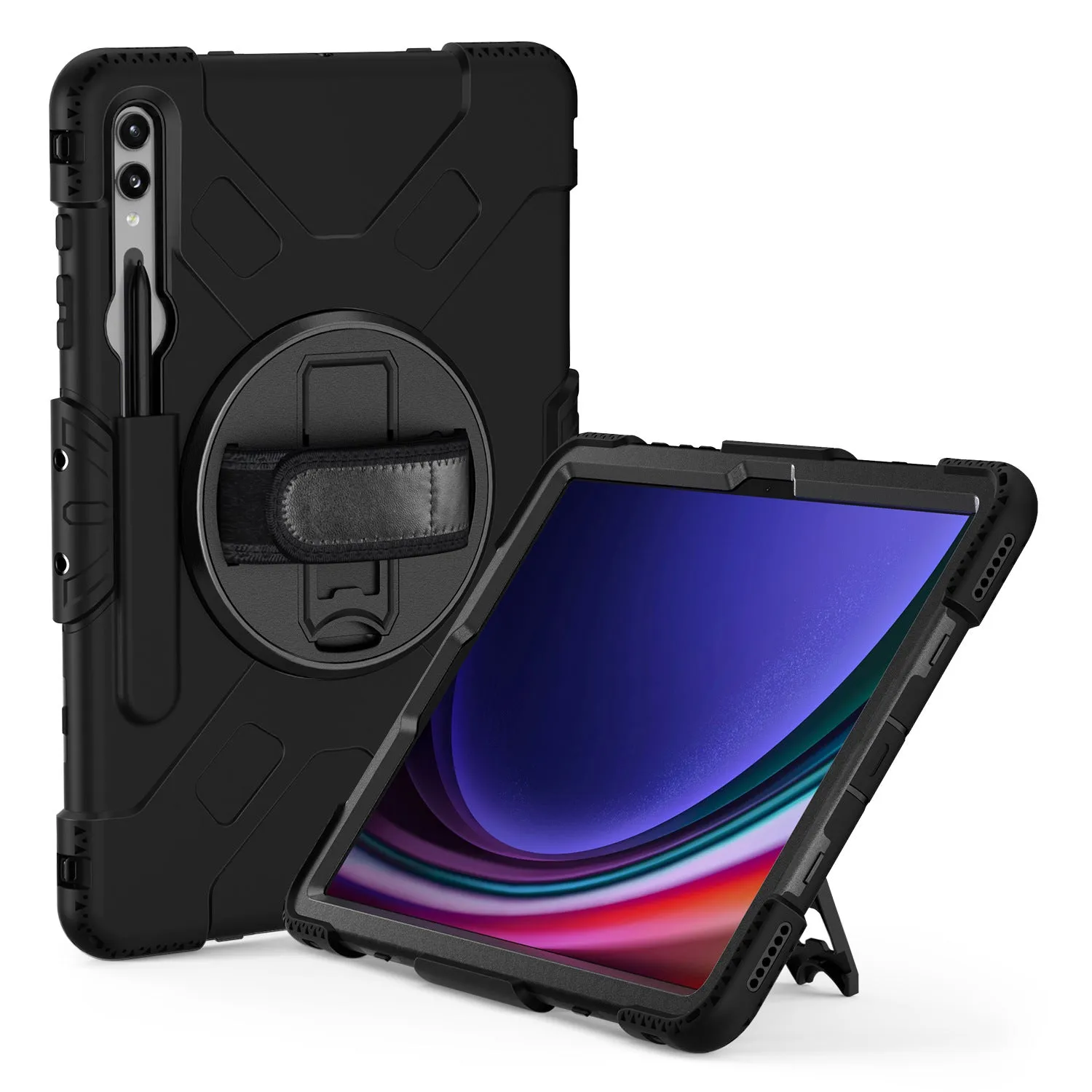 PTC Select Samsung Galaxy Tab S9  Case Rugged Protection Black