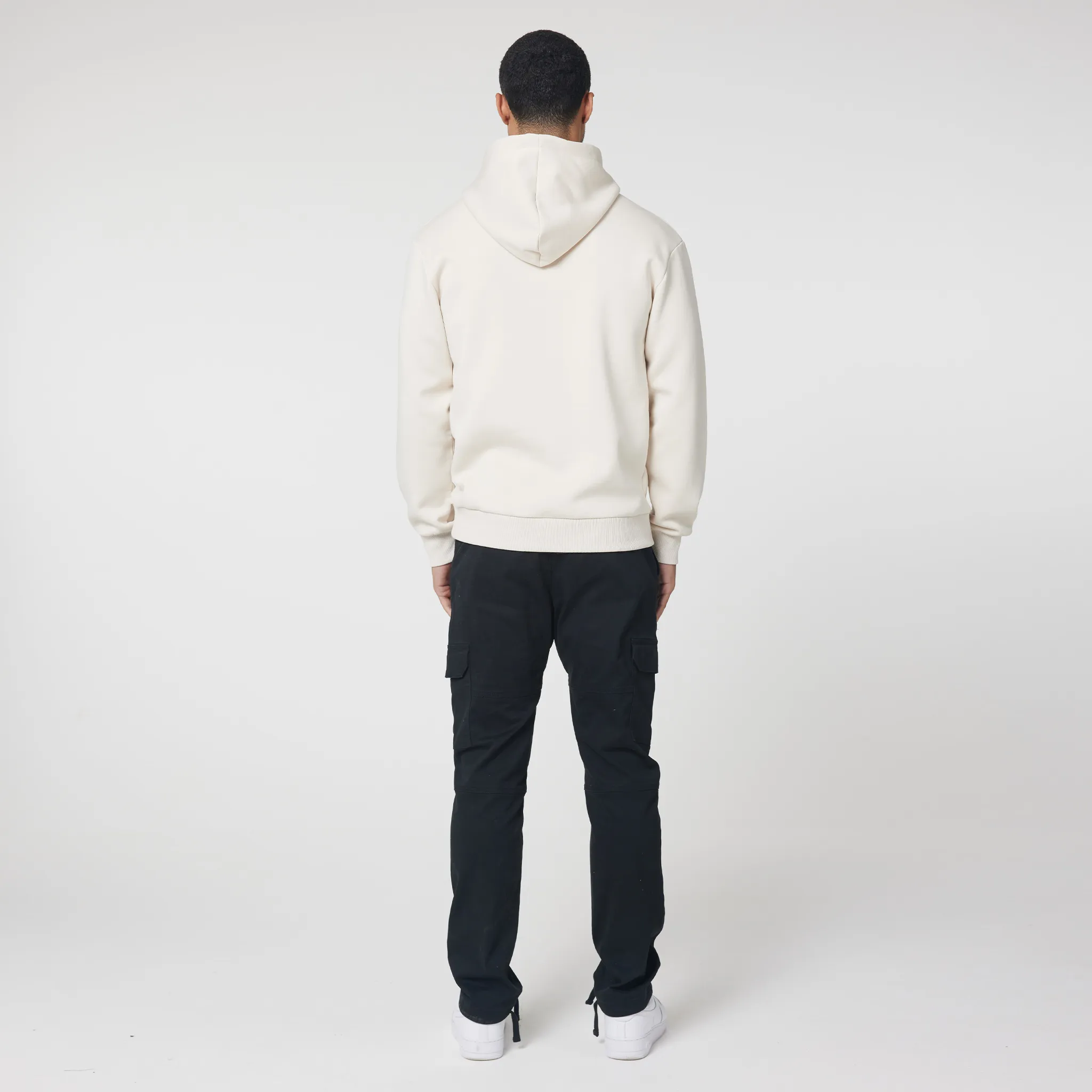 Relaxed Fit Hoodie | Stone