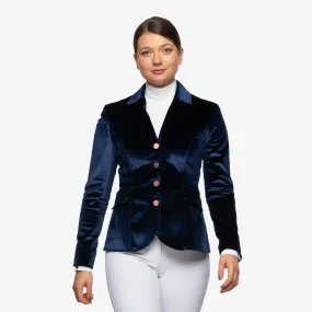 Velvet Competition Jacket "Sapphire Blue"