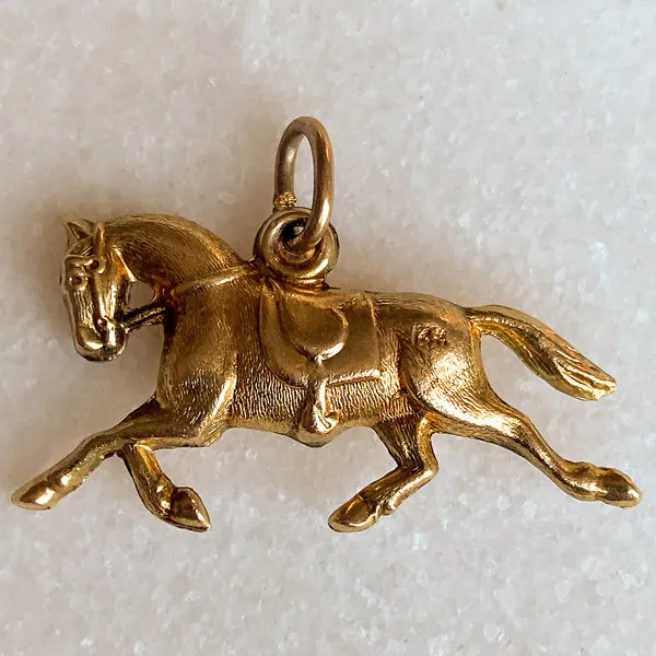 Vintage Horse Charm