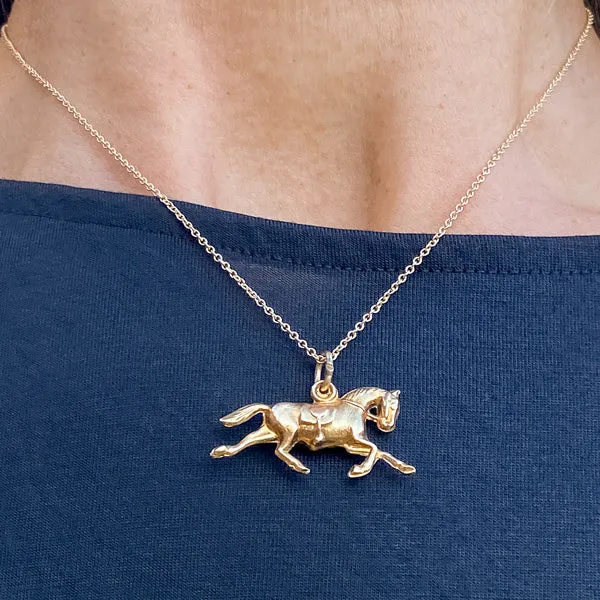 Vintage Horse Charm