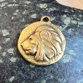 Vintage Lion Charm