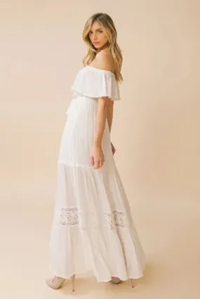 White Maxi Dress - Bella Chic Fashion Boutique