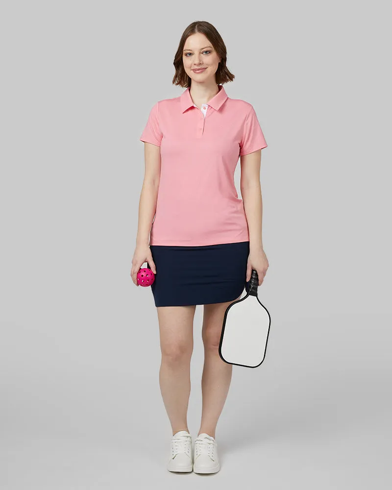 WOMEN'S COOL FITTED POLO