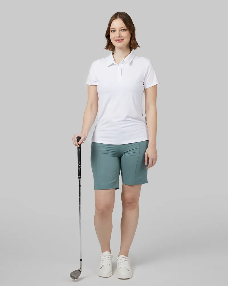 WOMEN'S COOL FITTED POLO