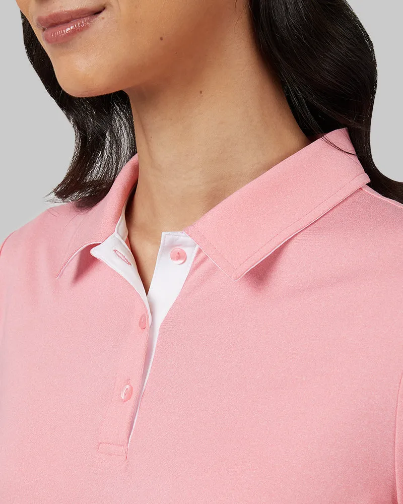 WOMEN'S COOL FITTED POLO